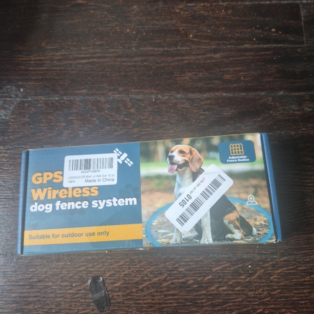 Versmelo GPS Wireless Dog Fence System for pets over 15 lbs